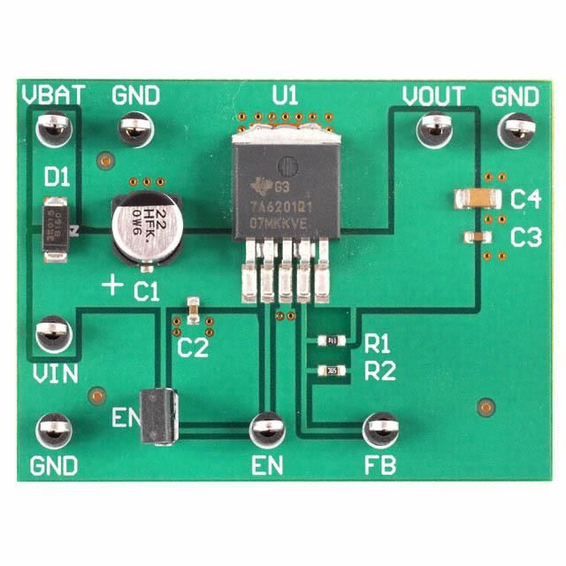 Picture of TPS7A6201EVM